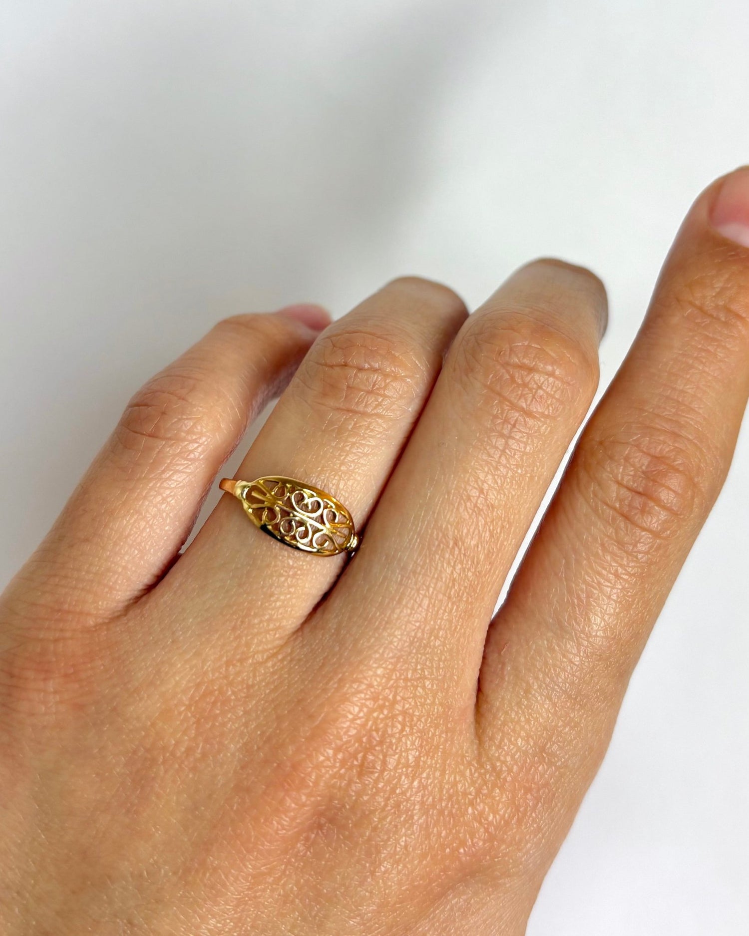 Bague Vintage Or Jaune "Tara" - Elliade Paris