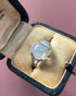 Bague Vintage Solitaire Opale 2.40 Carats "Enia" - Elliade Paris