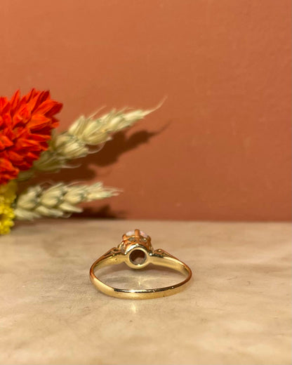 Bague Vintage Solitaire Opale &quot;Rita&quot; - Elliade Paris