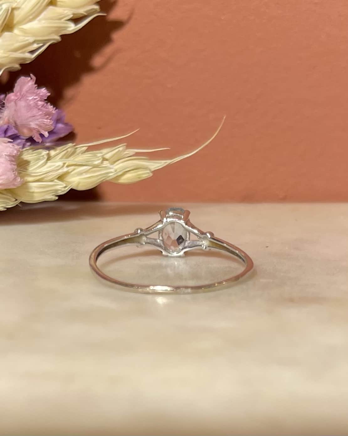Bague Solitaire Topaze "Enoah"