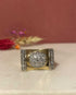 Bague Vintage Tank Diamants 0.80 carat & or 13g "Shaé" - Elliade Paris