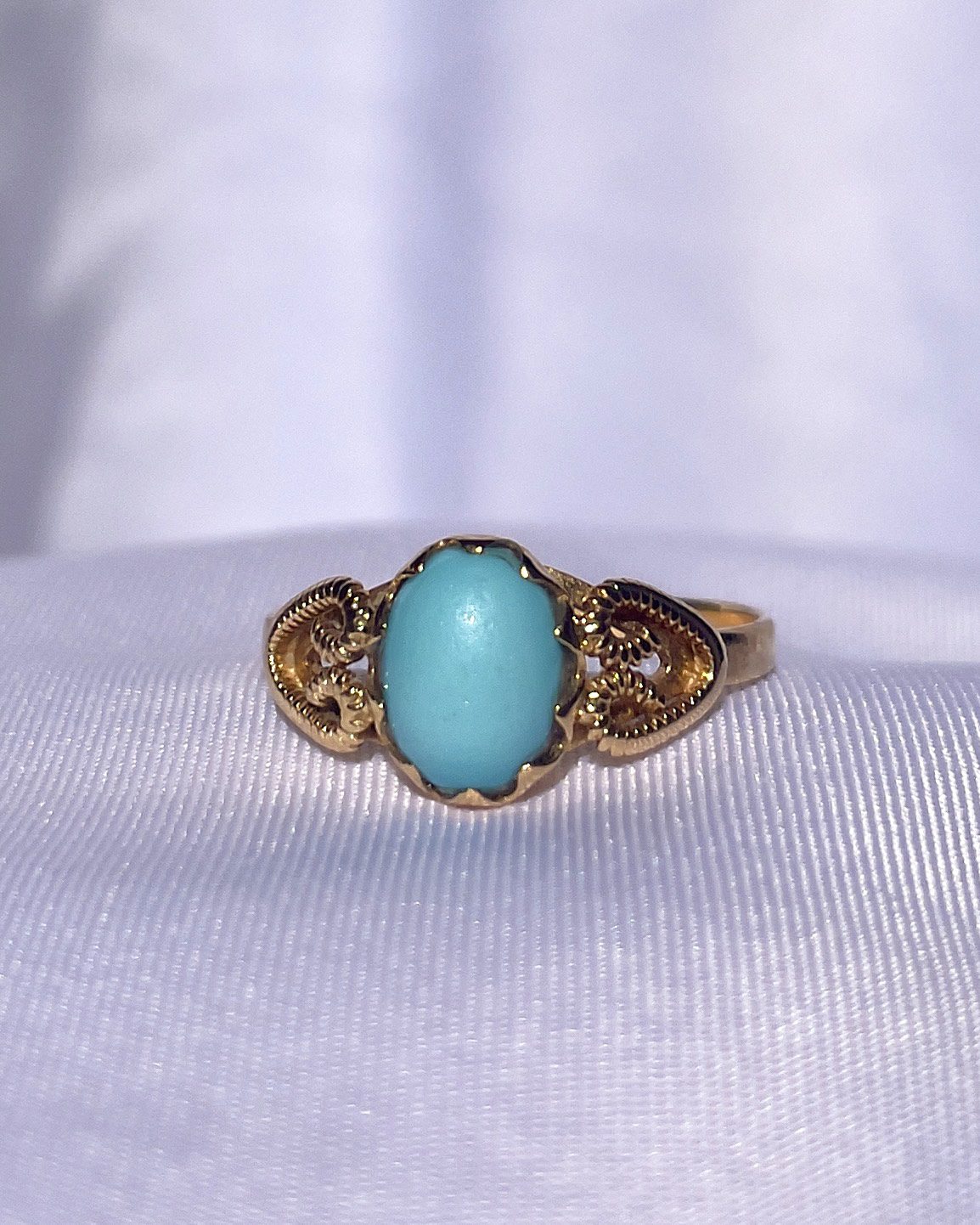 Bague vintage turquoise "Naïa" - Elliade Paris