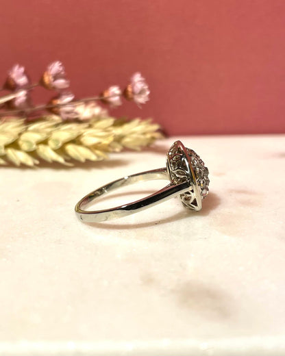 Bague Art-Déco Diamants 0.60 Carat &quot;Mireya&quot;