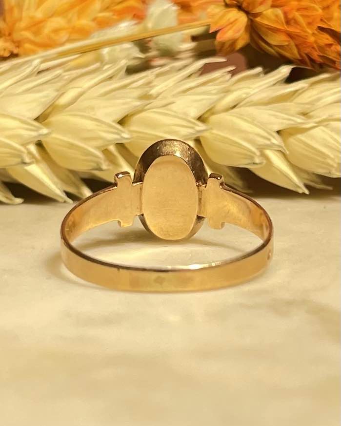 Bague XIXe siècle Perle étoilée "Eileen" - Elliade Paris