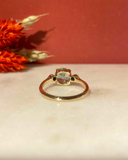 Bague Trilogie Zircon 2.75 Carats &amp; Diamants &quot;Islaya&quot;