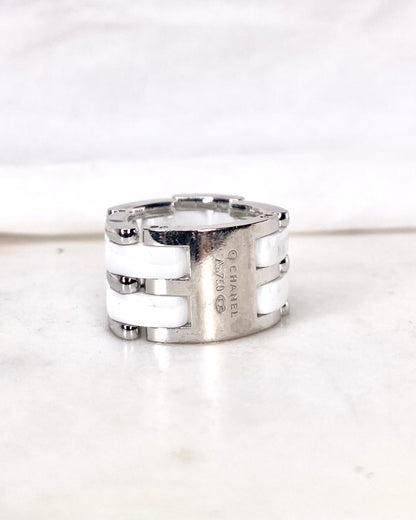 Bague Chanel Ultra Grand Modèle Or &amp; Céramique