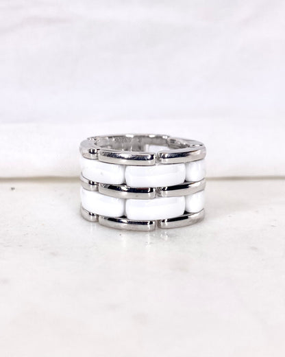 Bague Chanel Ultra Grand Modèle Or &amp; Céramique
