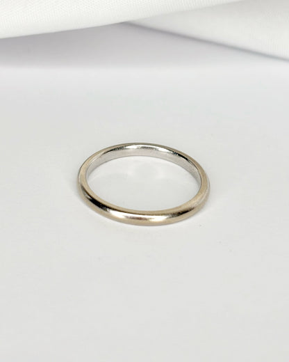 Alliance Or Gris 18 carats "Constance"