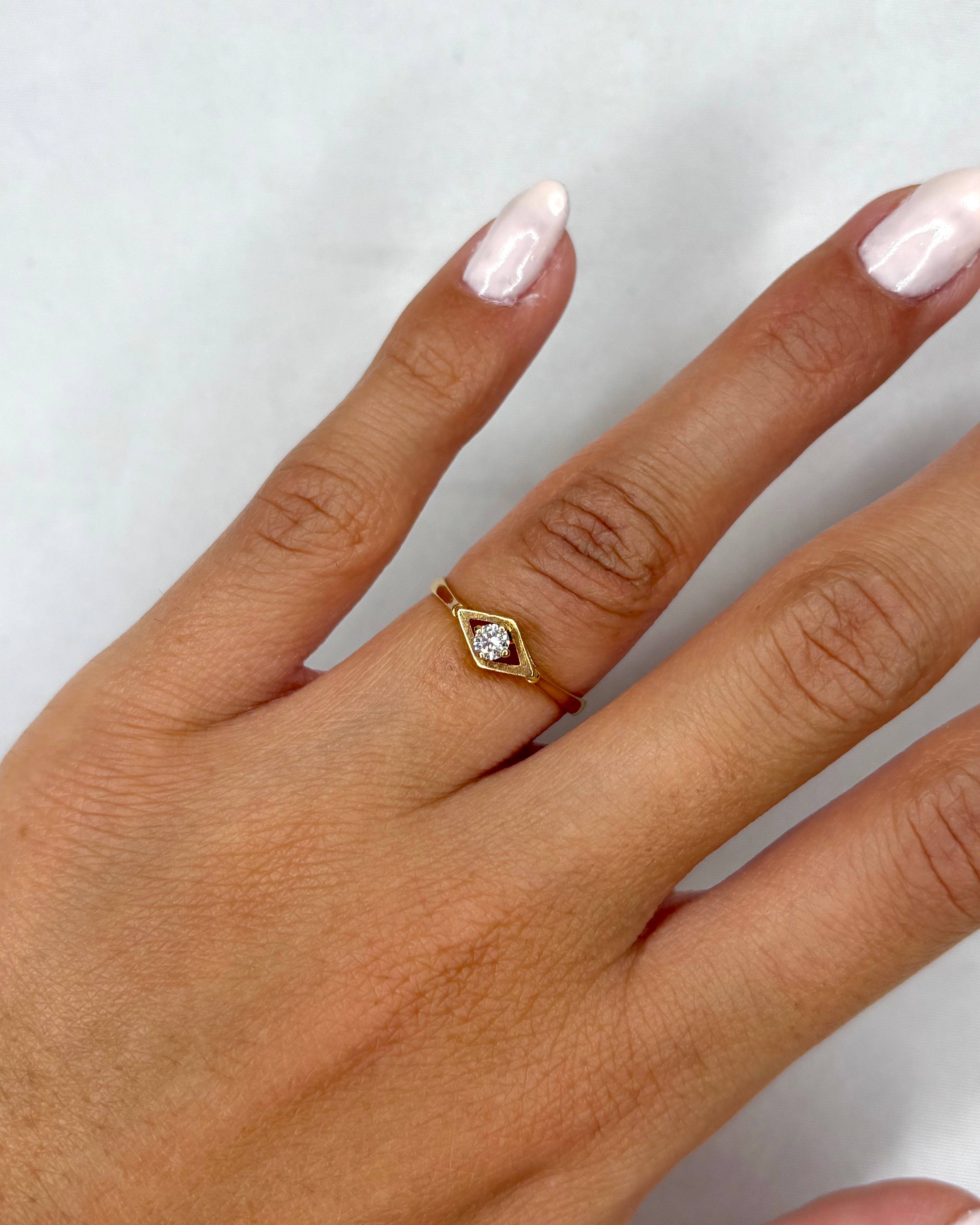Bague Solitaire Diamant &quot;Juliette&quot;