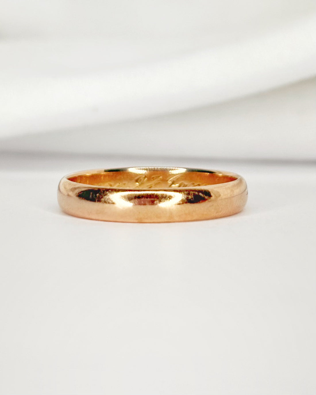 Alliance Or Rose 18 carats "Servane"