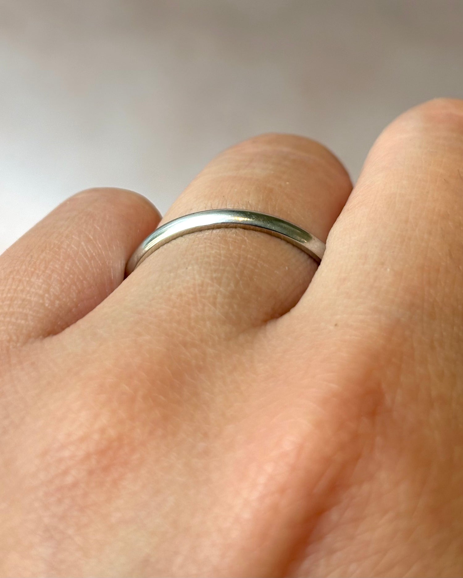 Alliance Or Gris 18 carats "Kevin"