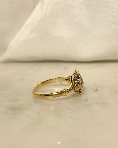 Bague Vintage Art-Déco Diamant &quot;Joanne&quot;