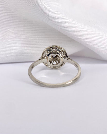 Bague Art Déco 13 Diamants &quot;Suzanne&quot;