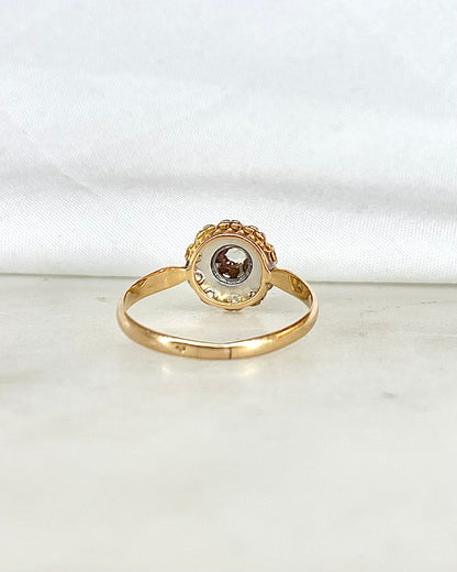 Bague Marguerite Art Déco Diamants &quot;Enora&quot;