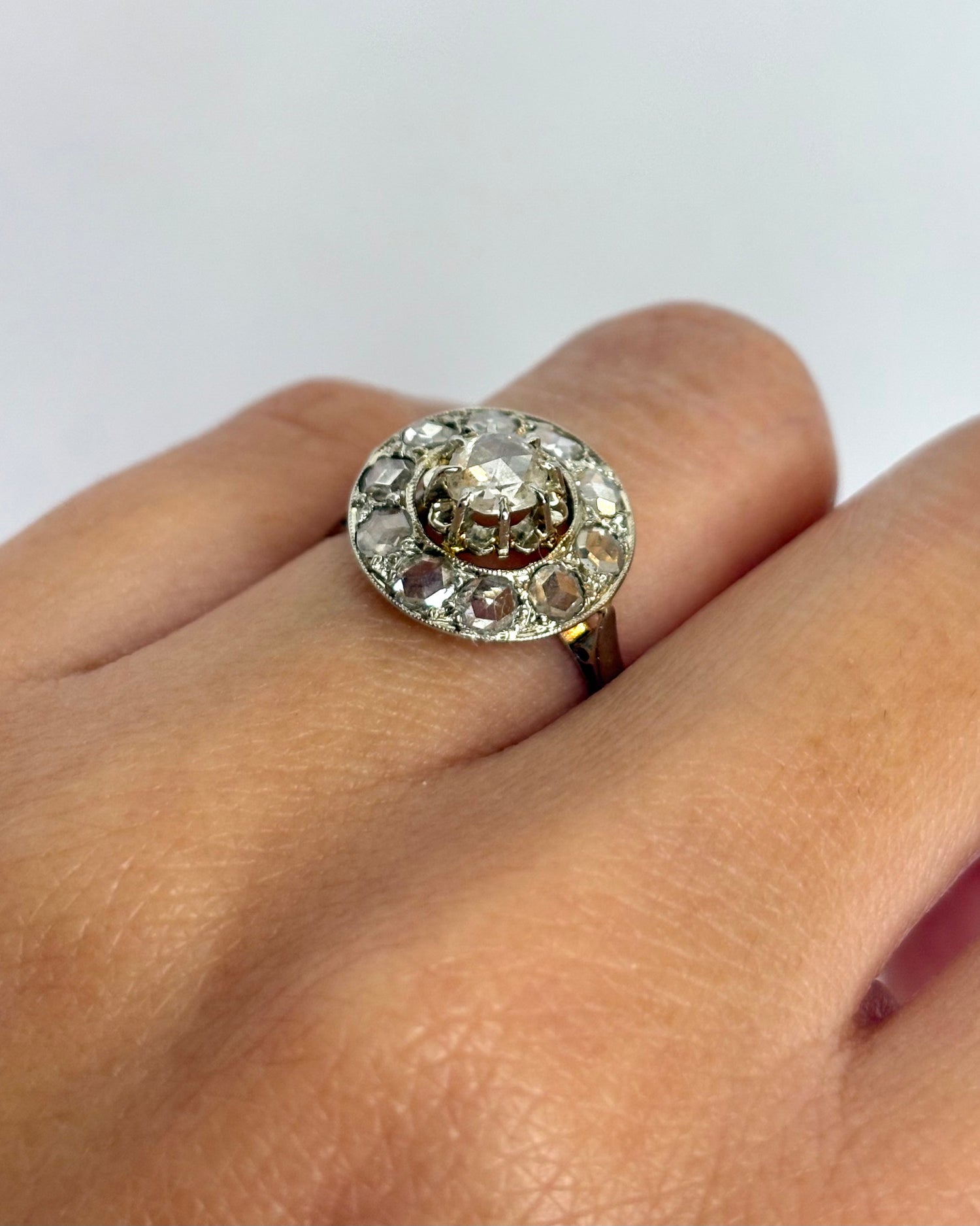 Bague Art-Déco Diamants 0.80 ct &quot;Yélina&quot;