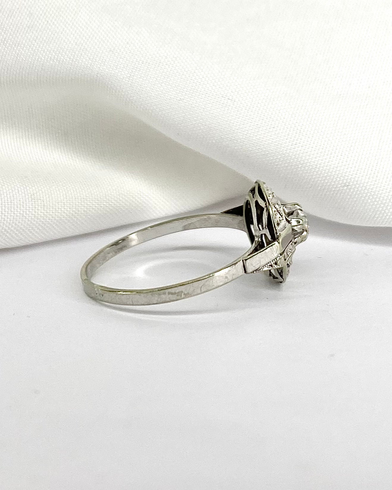 Bague Art Déco Diamant &quot;Salma&quot;