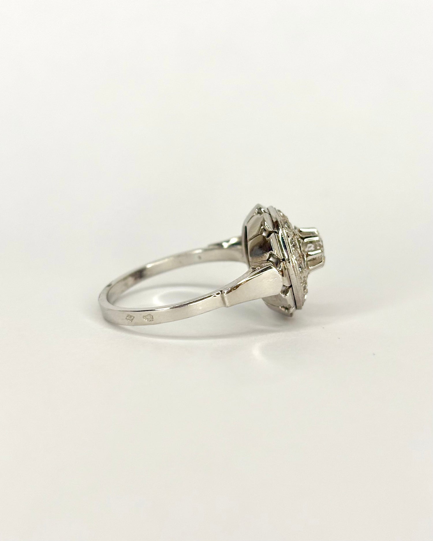 Bague Art Déco 13 Diamants &quot;Lina&quot;