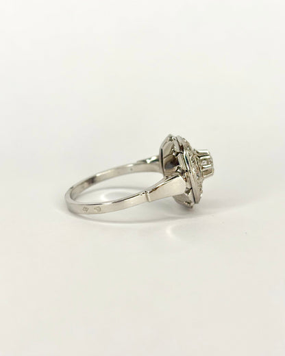 Bague Art Déco 13 Diamants &quot;Lina&quot;