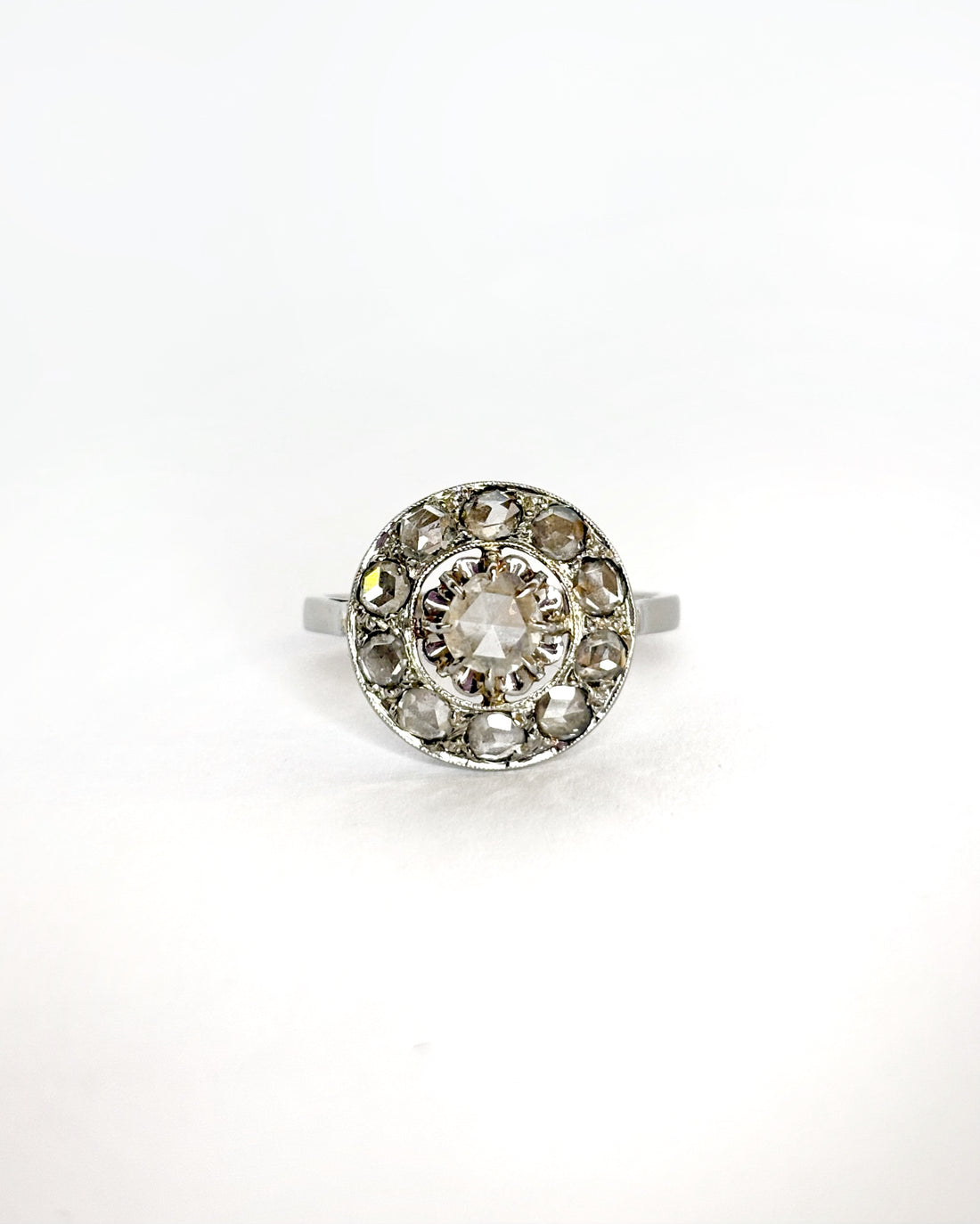 Bague Art-Déco Diamants 0.80 ct &quot;Yélina&quot;