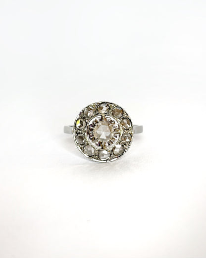 Bague Art-Déco Diamants 0.80 ct &quot;Yélina&quot;