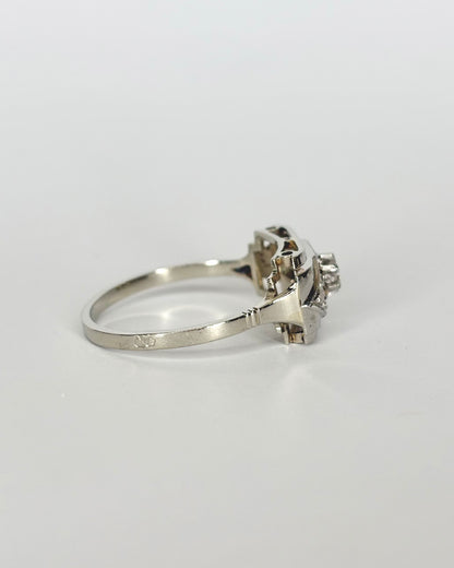 Bague Art Déco 7 Diamants &quot;Élisa&quot;