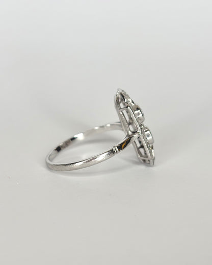 Bague Art Déco Diamants 0.49 ct &quot;Kenza&quot;
