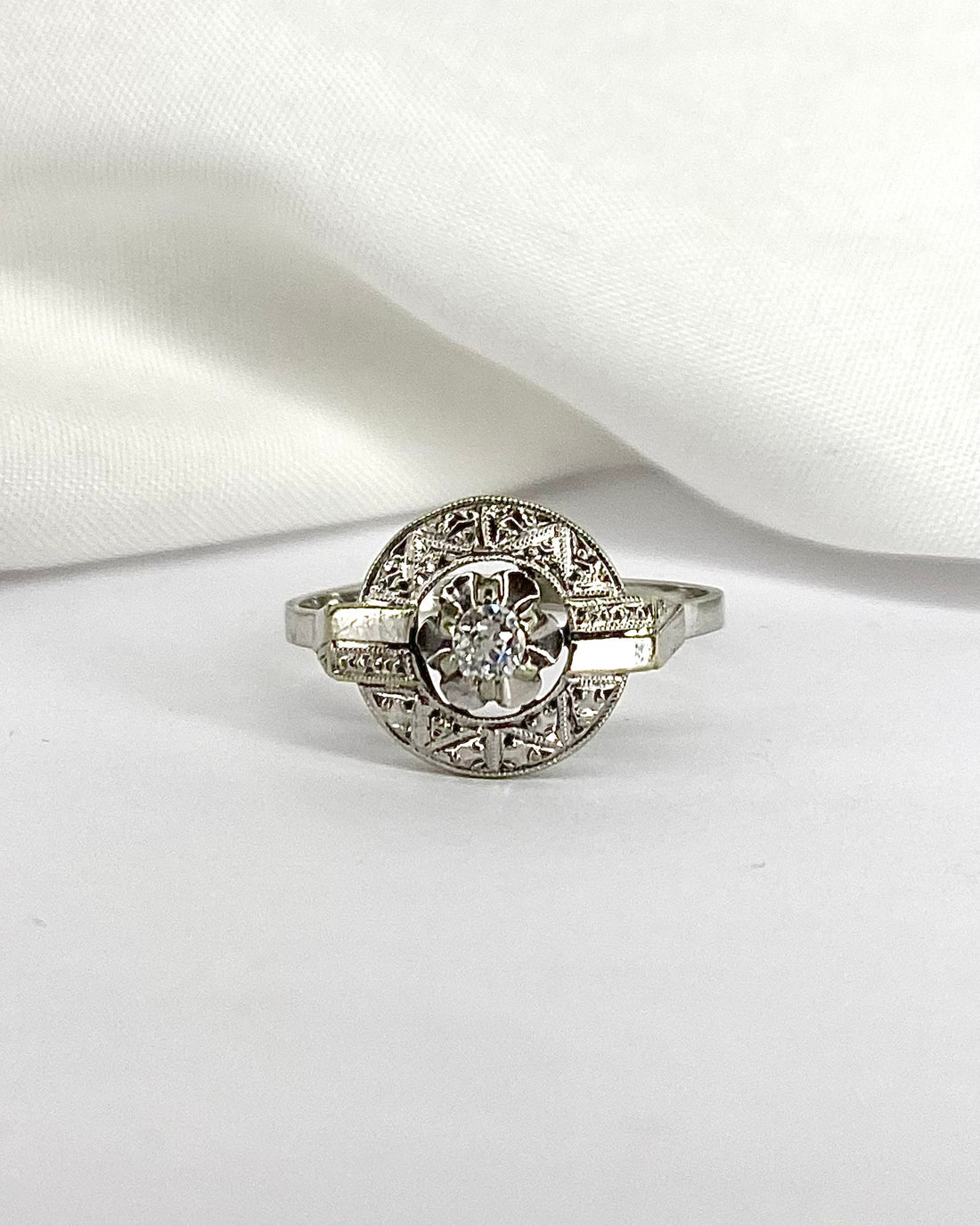 Bague Art Déco Diamant "Salma"