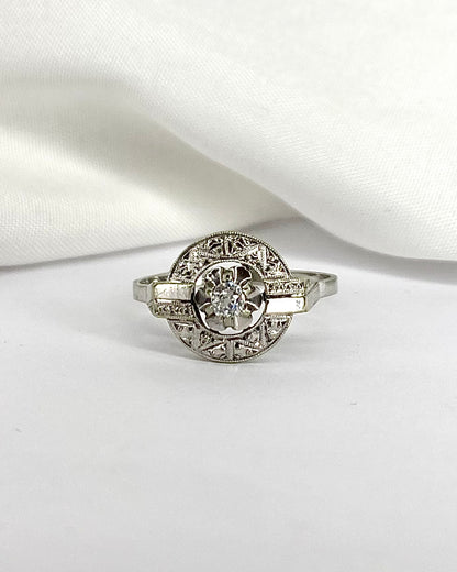 Bague Art Déco Diamant &quot;Salma&quot;