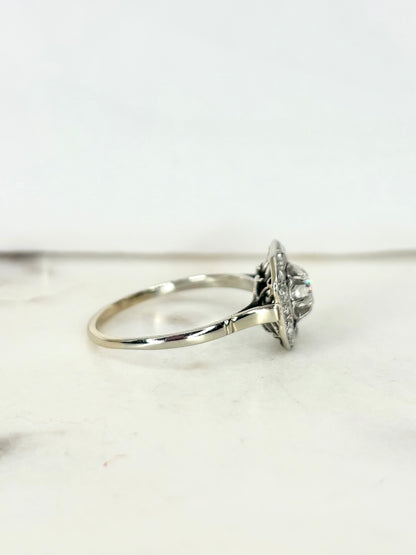 Bague Art Déco Diamants &quot;Livie&quot;