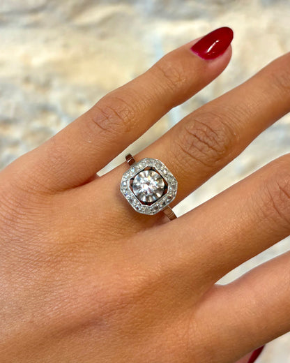 Bague Art Déco Diamants &quot;Livie&quot;