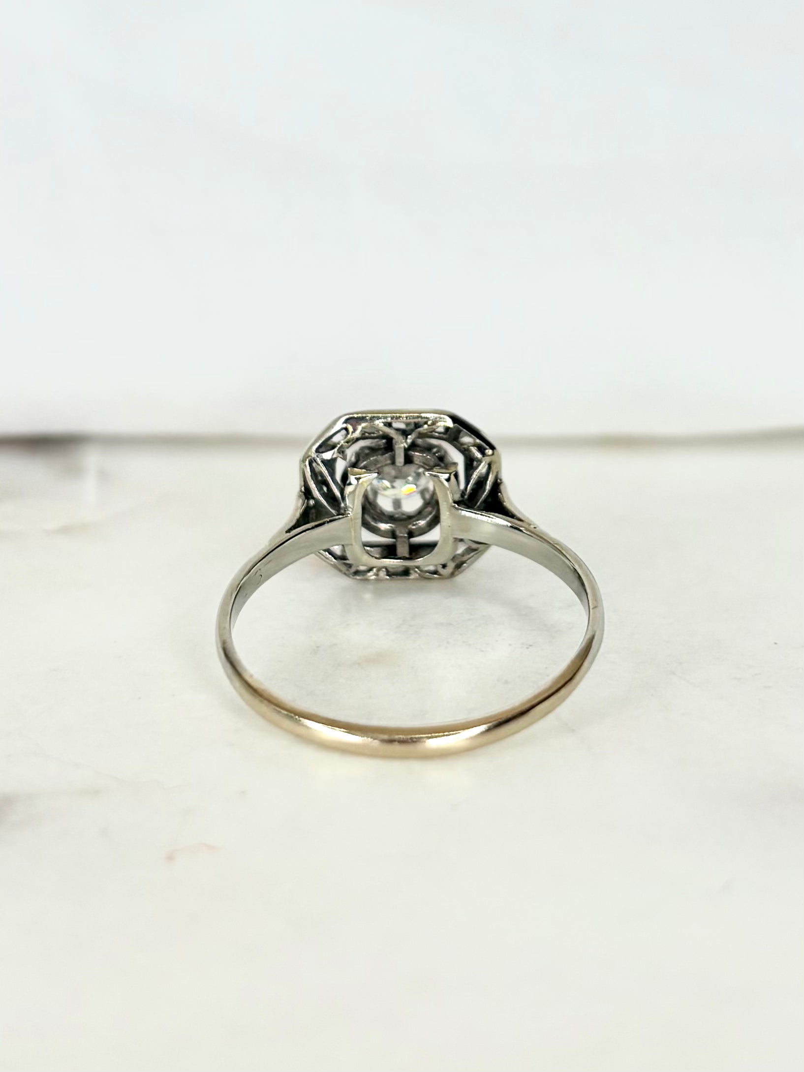 Bague Art Déco Diamants &quot;Livie&quot;