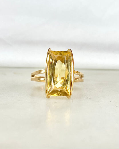 Bague Cocktail Citrine 3.70 carats &quot;Olga&quot;