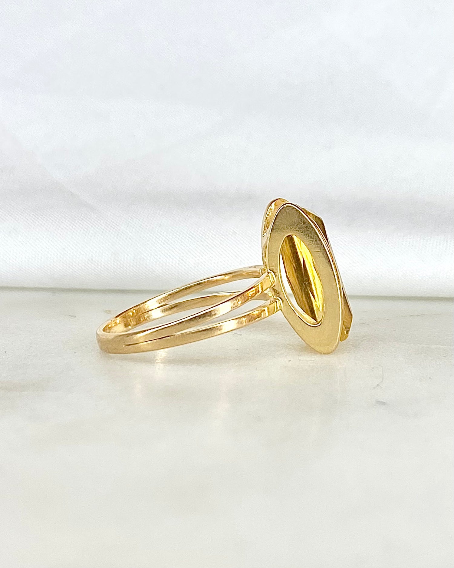 Bague Cocktail Citrine 3.70 carats &quot;Olga&quot;