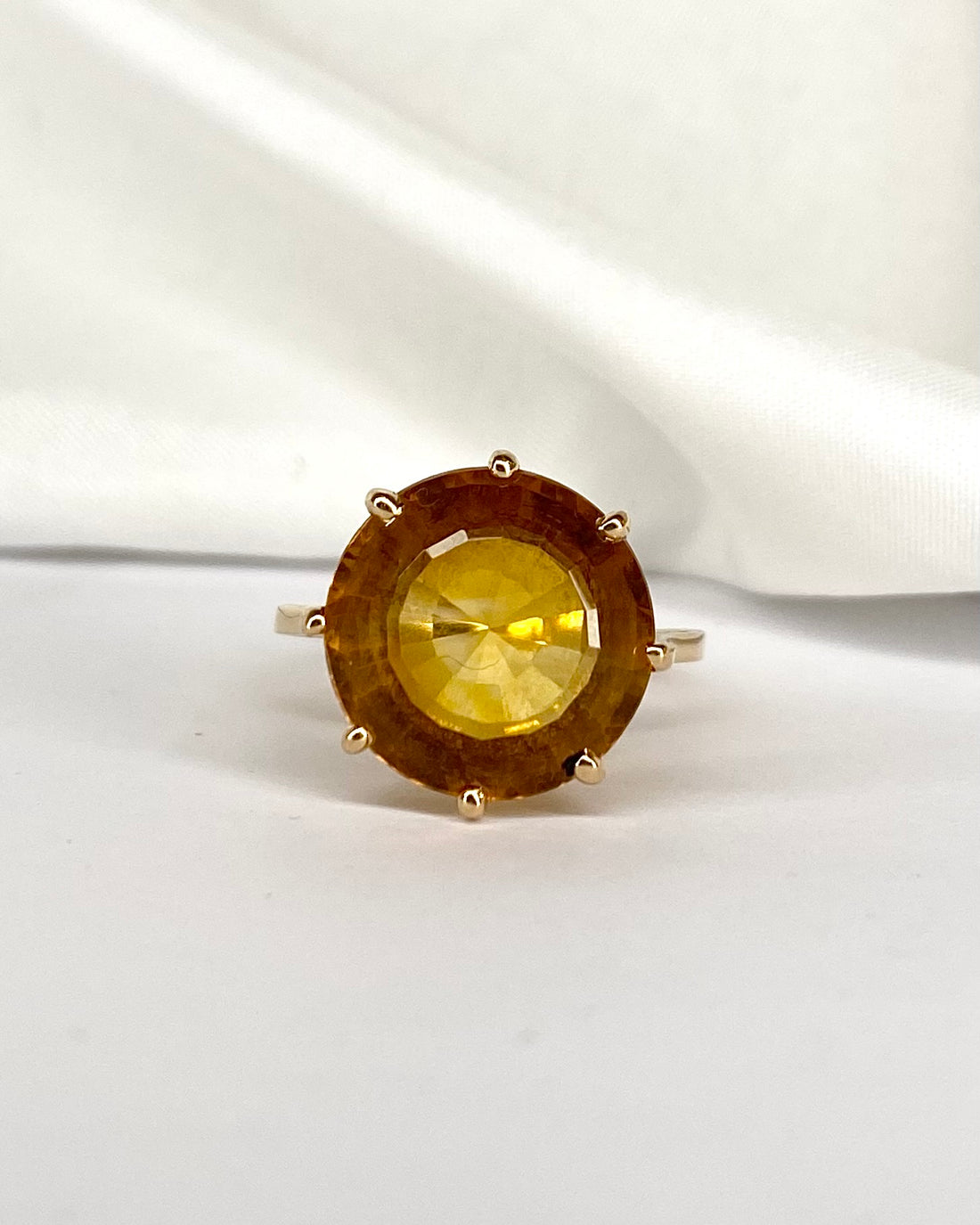 Cocktail Citrine 8.65 carats "Léna"