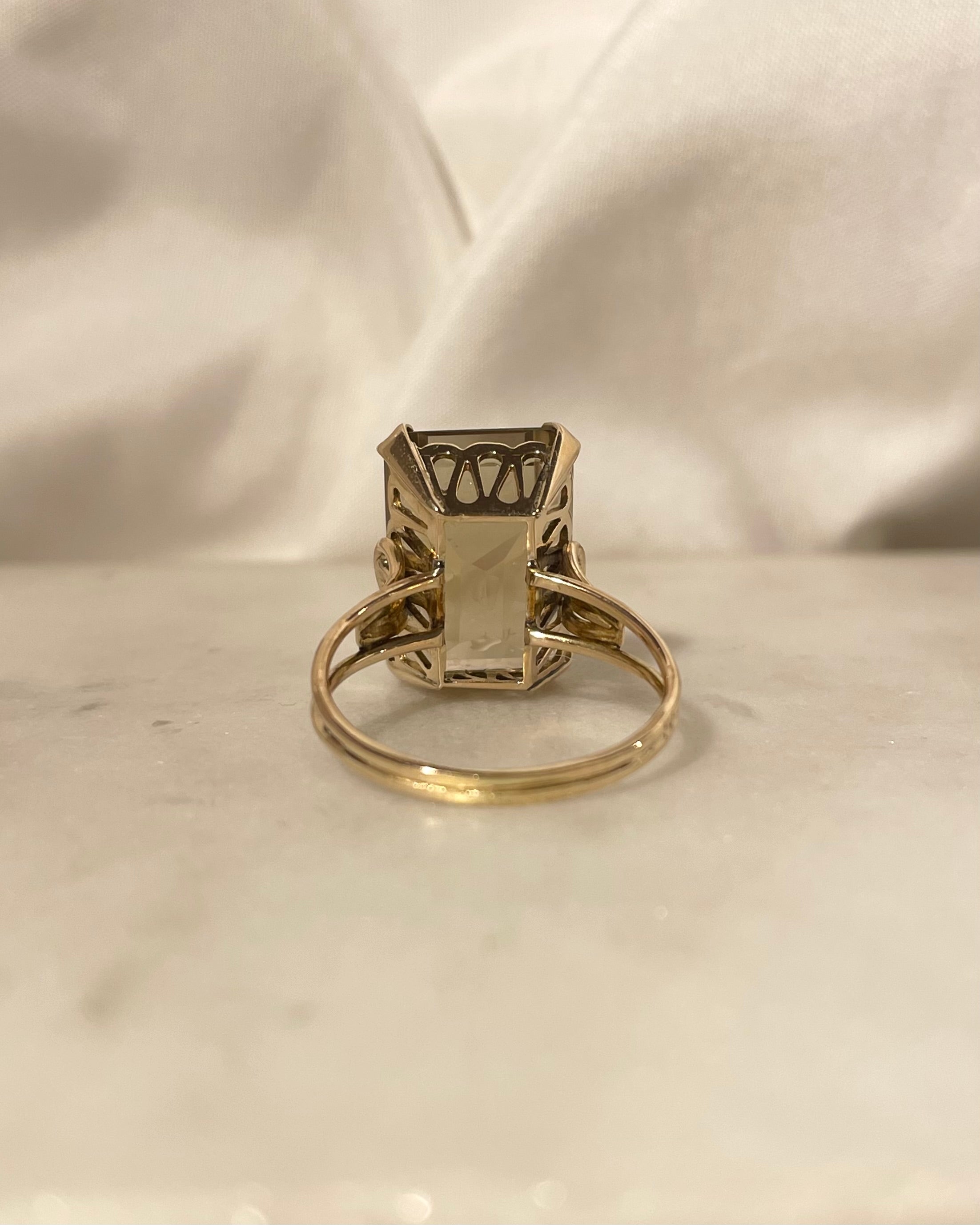 Bague Cocktail Citrine 11.50 Carats &quot;Oda&quot;