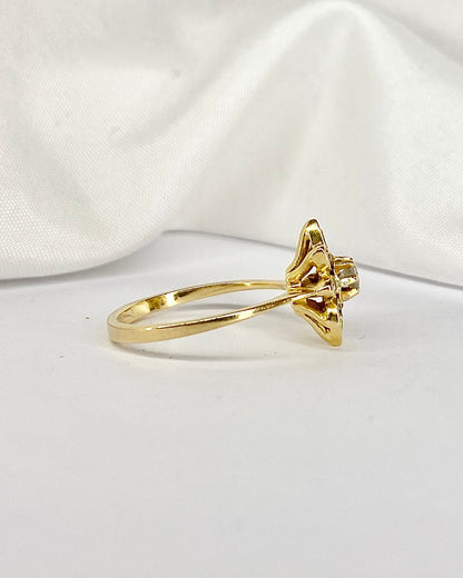 Bague Marguerite 9 Diamants &quot;Ness&quot;