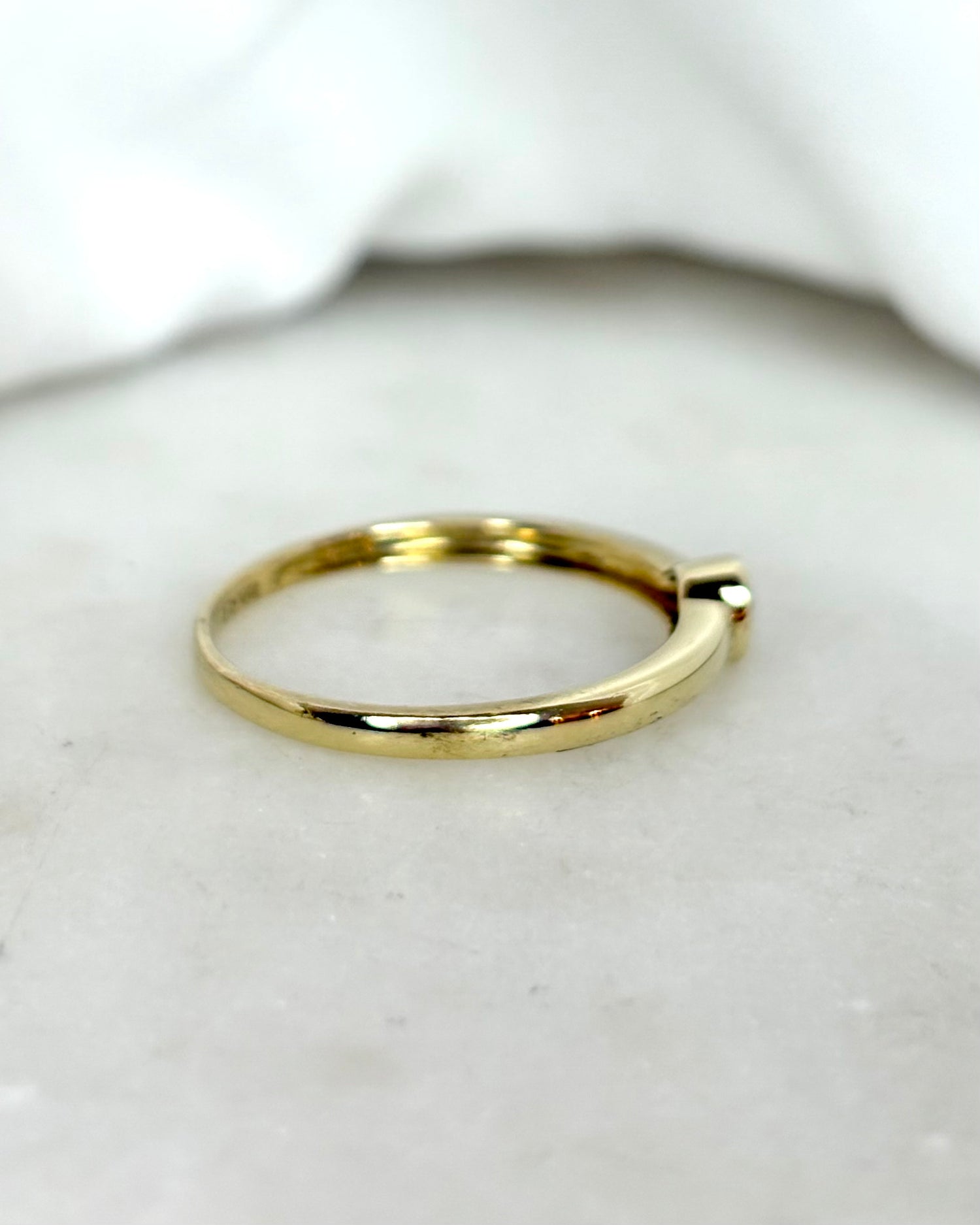 Bague Jonc Diamant &quot;Valentine&quot;