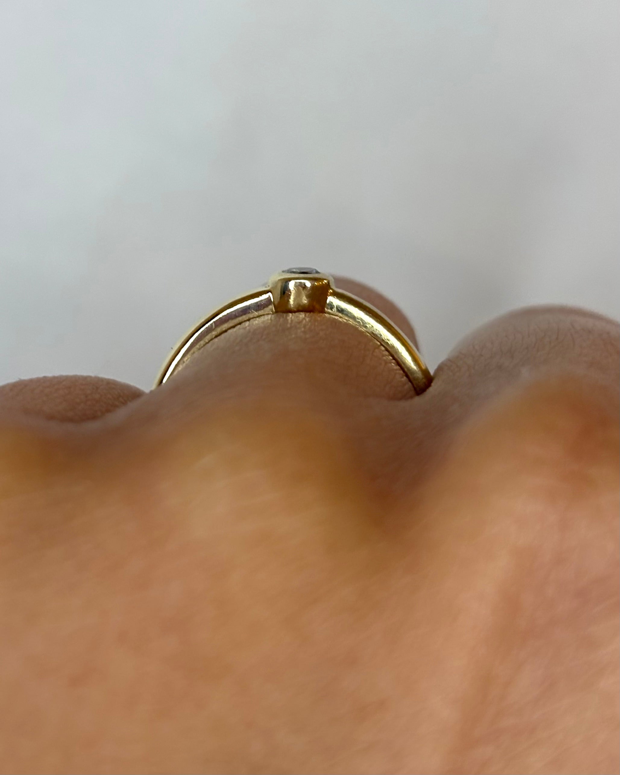 Bague Jonc Diamant &quot;Valentine&quot;