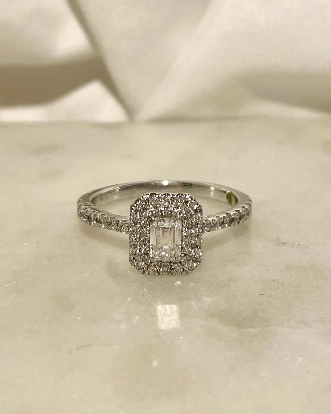 Bague Diamants 0.80 carat "Diame"