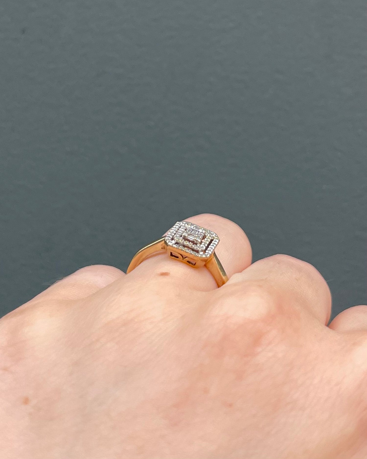 Bague Marguerite 67 Diamants &quot;Arya&quot;