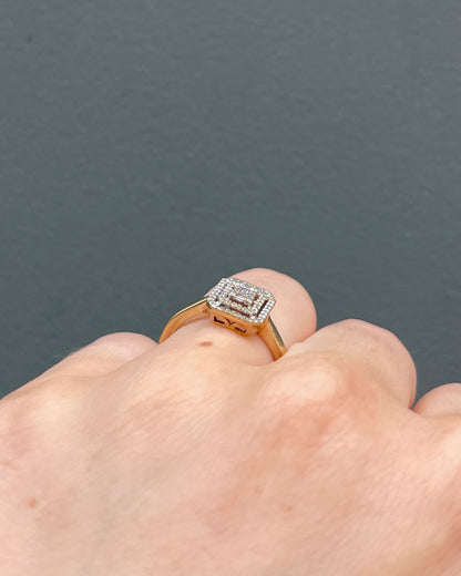 Bague Marguerite 67 Diamants &quot;Arya&quot;