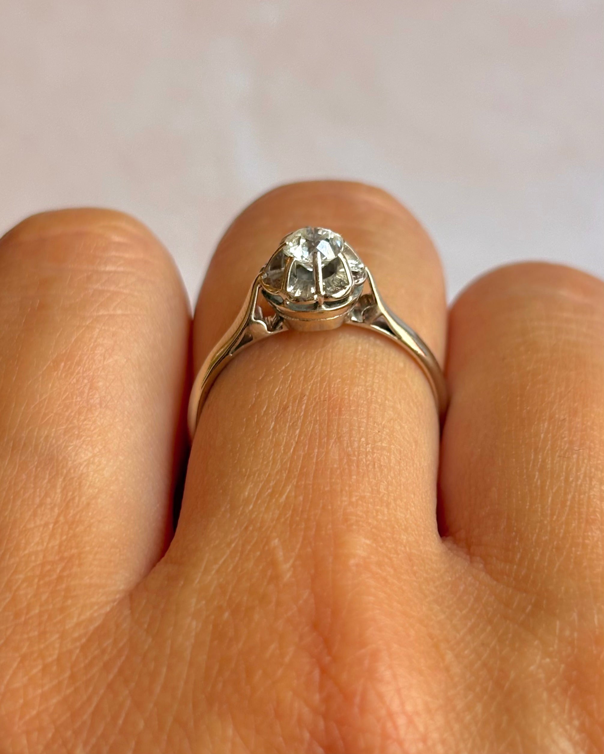 Bague Solitaire Diamant 0.33 carat "Lolita"