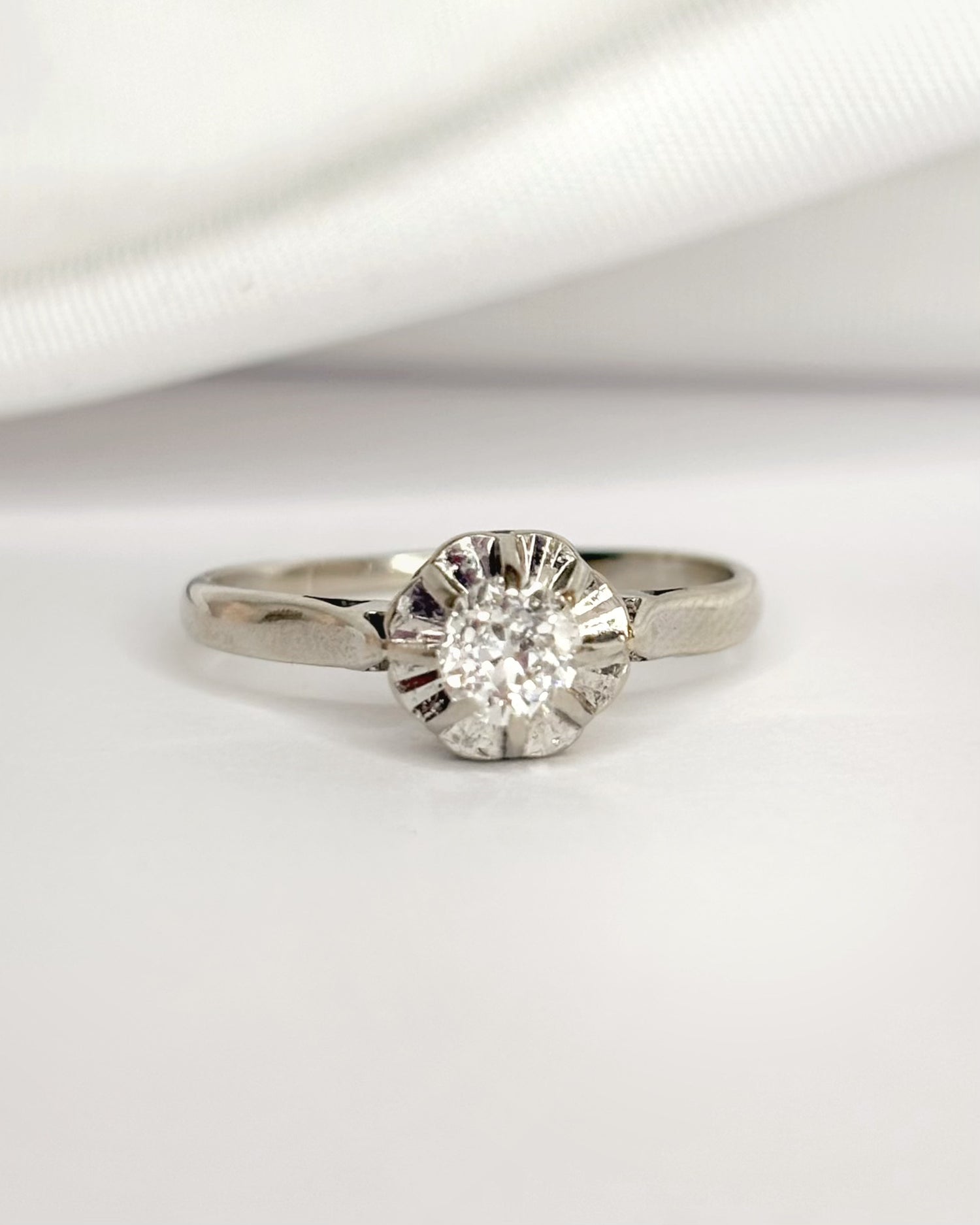 Bague Solitaire Diamant 0.33 carat "Lolita"