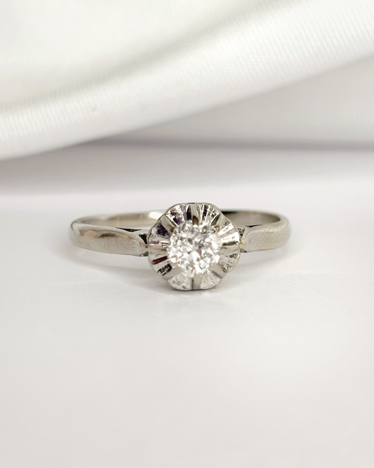 Bague Solitaire Diamant 0.33 carat "Lolita"