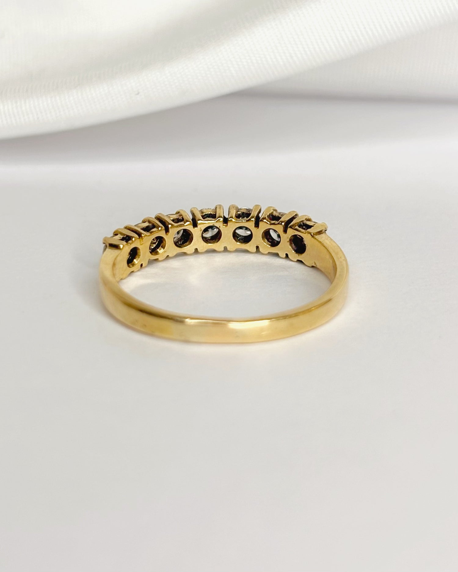 Demi-Alliance Diamants 0.77 carat "Sonia"