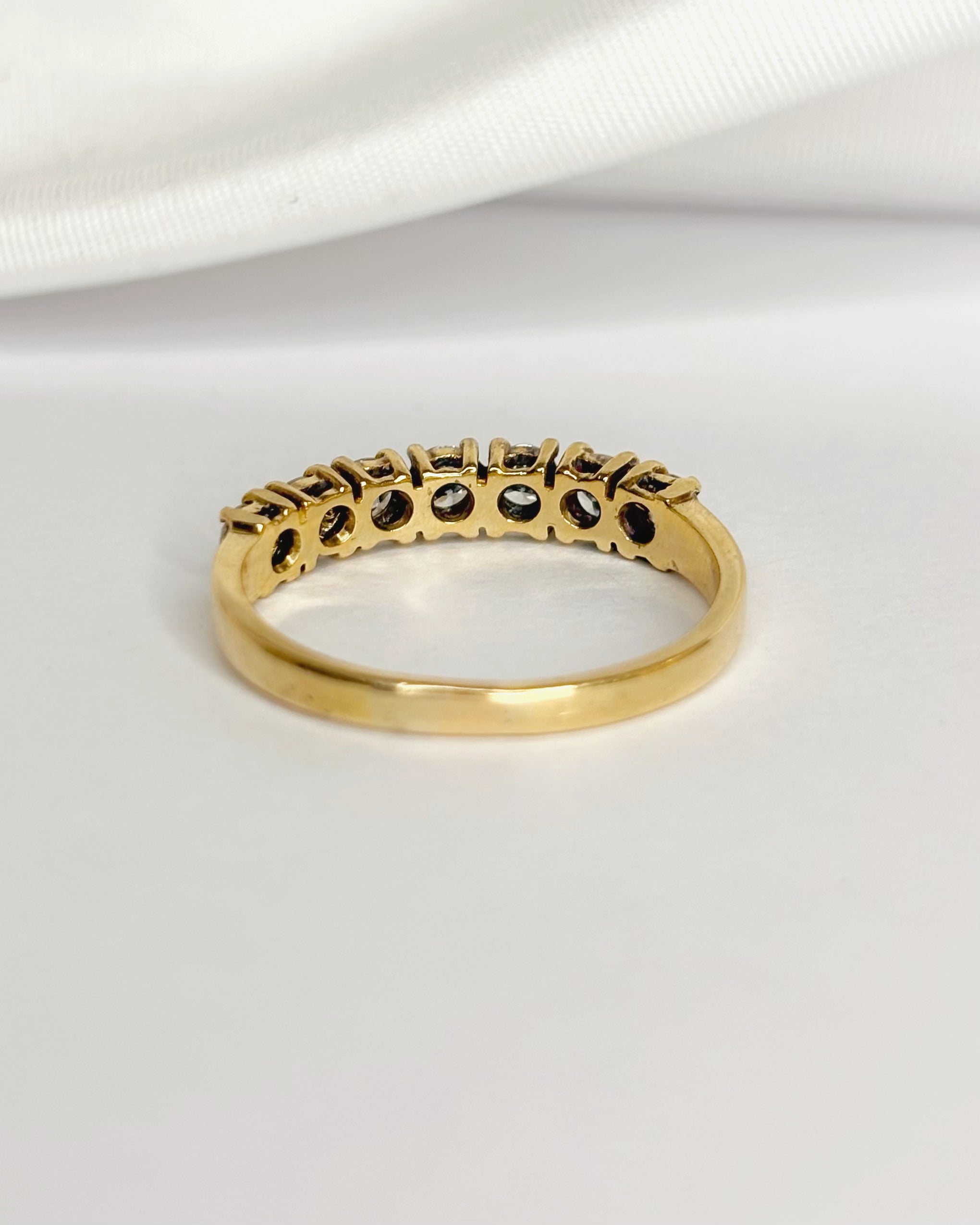 Demi-Alliance Diamants 0.77 carat "Sonia"