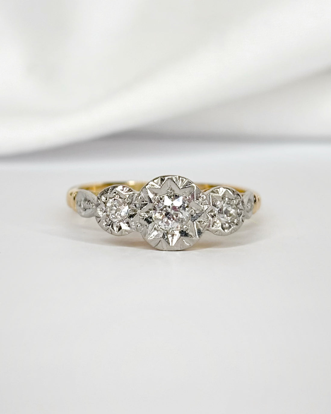 Bague Trilogie Diamants "Teresa" - Elliade Paris