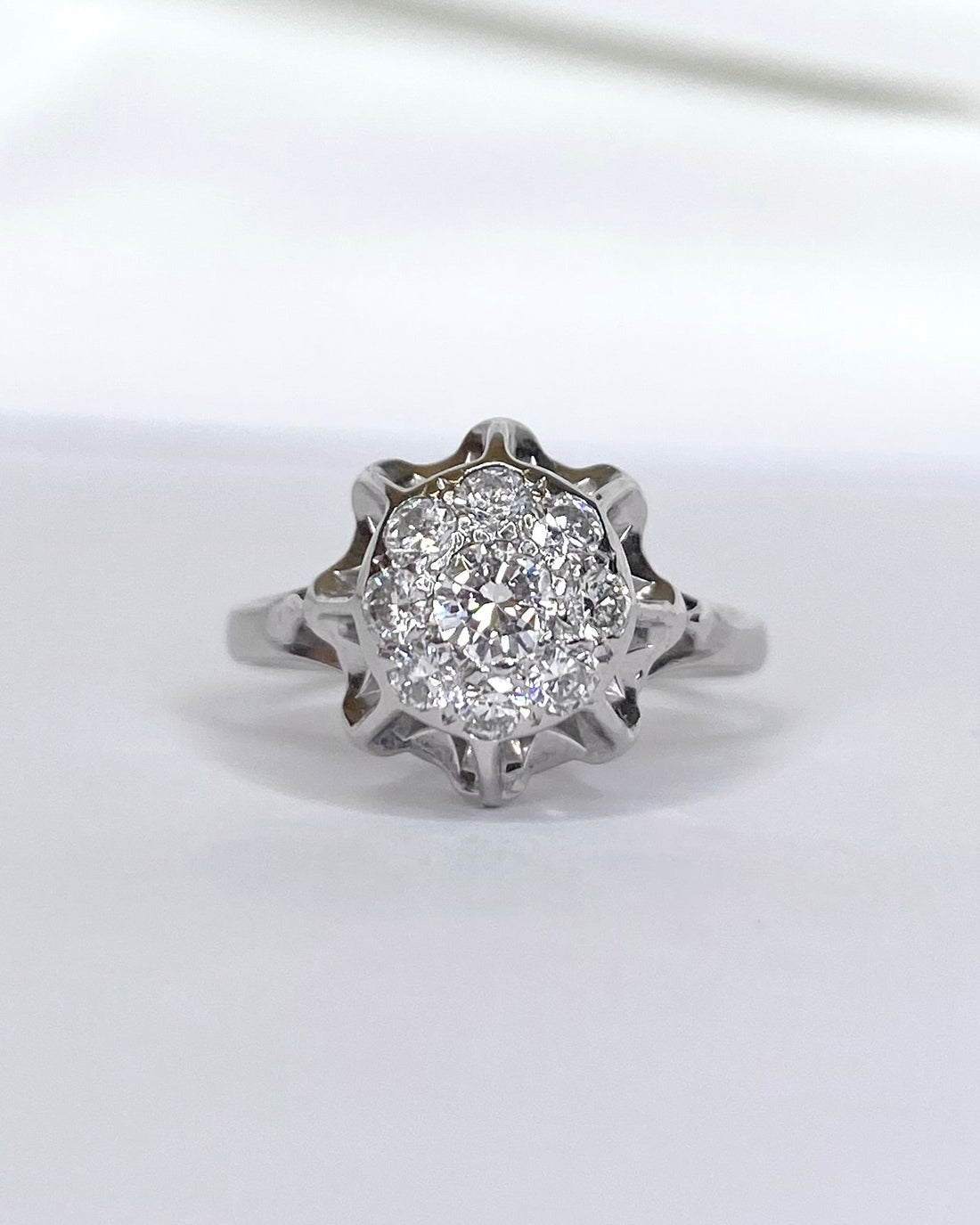 Bague Solitaire Diamants 0.68 carat "Mathilde"