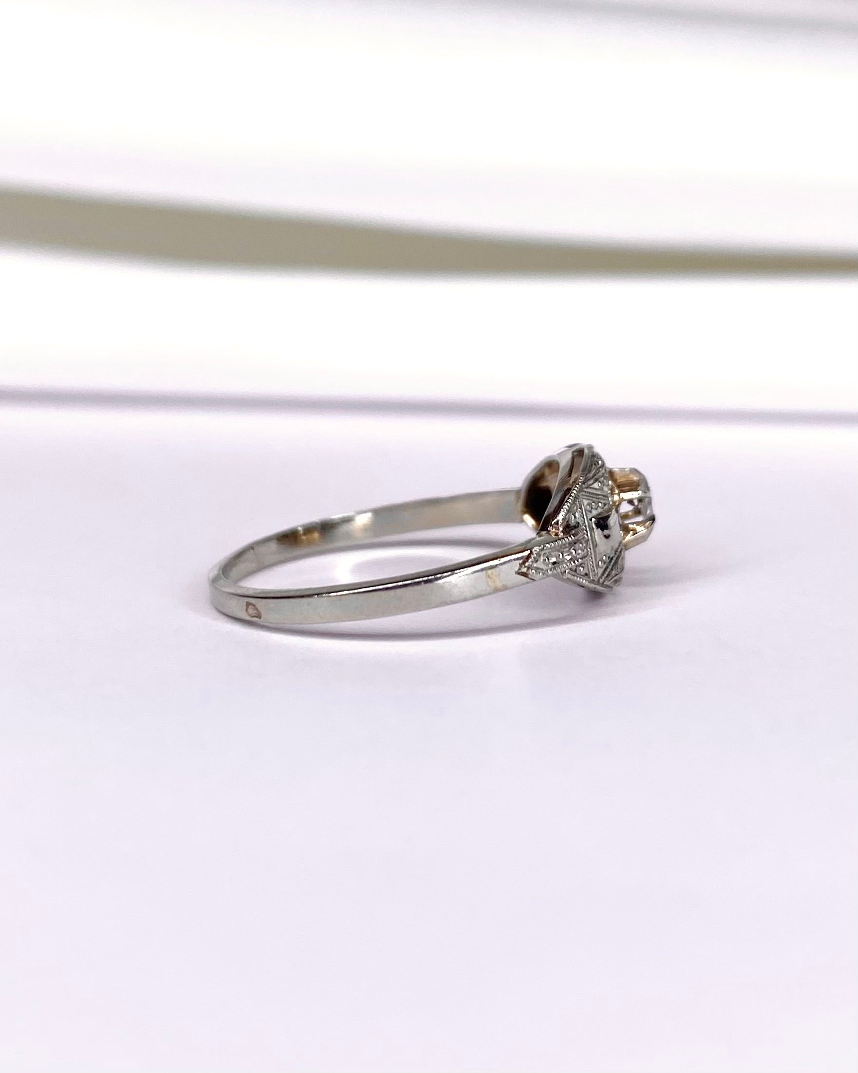 Bague Art Déco Diamant "Lise"