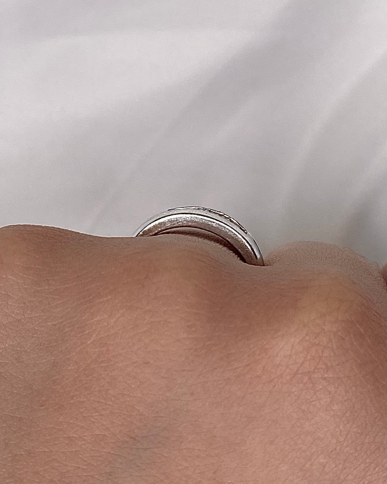 Bague Jonc Demi-Alliance Diamants 0.32 carat "Melinda"